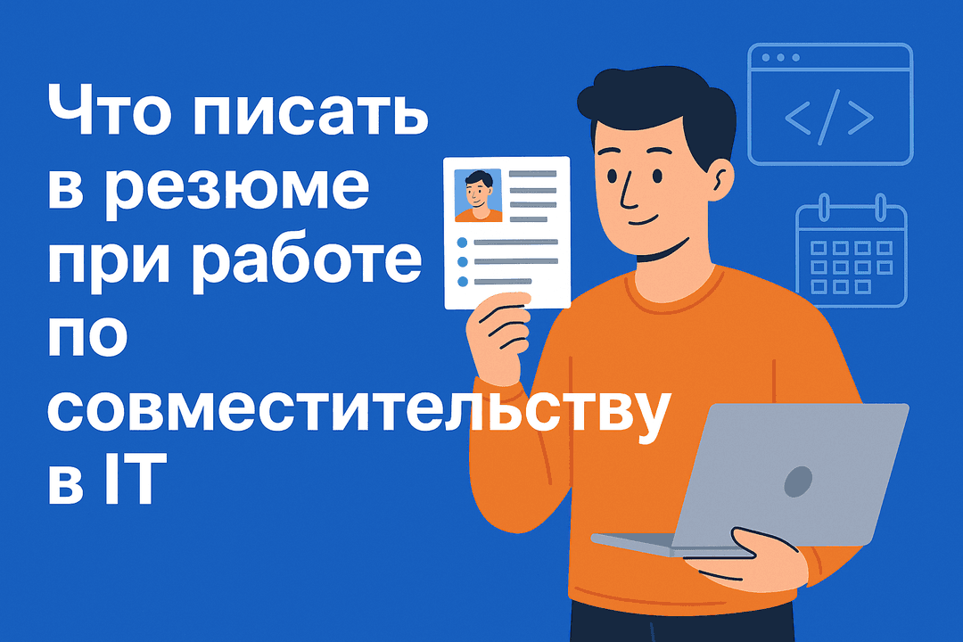 Что писать в резюме при работе по совместительству в IT